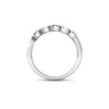 Genuine Ruby 14kt White Gold timeless Ring