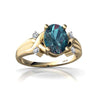 Lab Alexandrite 14kt Yellow Gold filligree Ring
